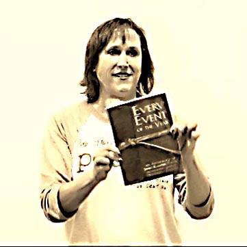 video still from Janet Kuypers reading from the book at Georgetown’s Poetry Aloud 9/15/19