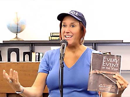 Janet Kuypers reading from book 20191019 a Recycled Reads