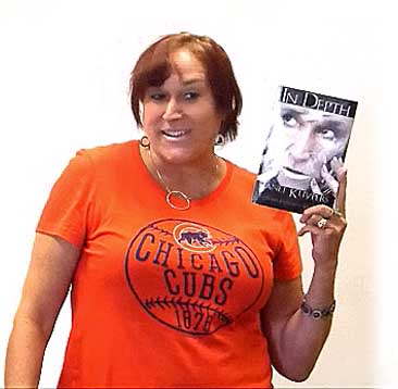 Janet with In Depth at Poetry Aloud