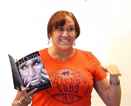 Janet with In Depth at Poetry Aloud