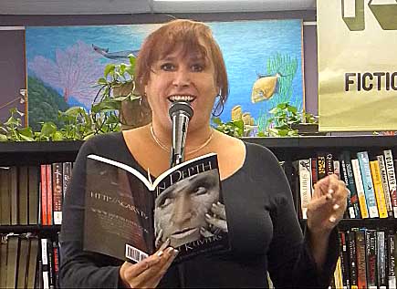 Janet with In Depth at Recycled Reads 8/18/18