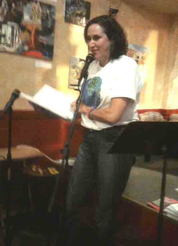 Janet at Cafe Ballou