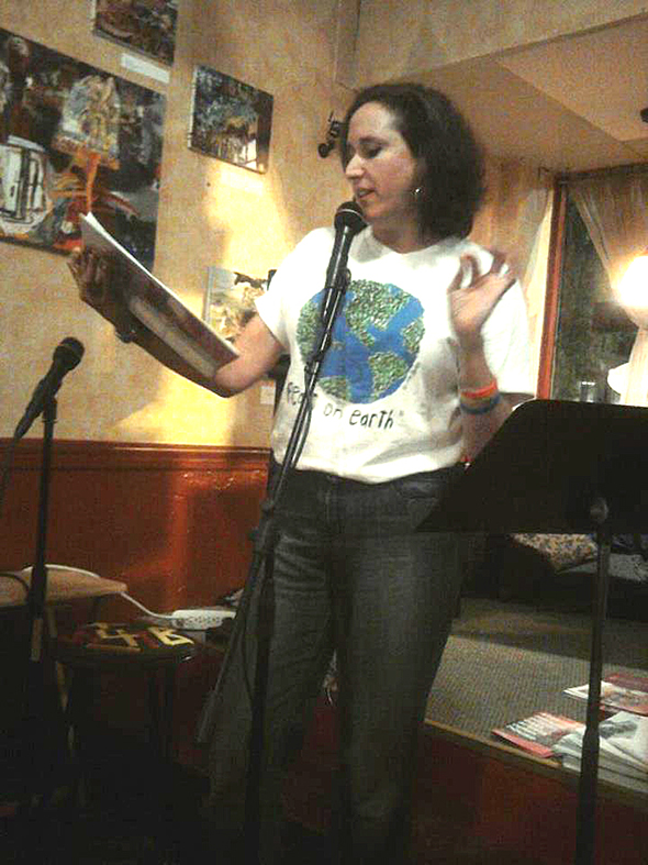 Janet at Cafe Ballou