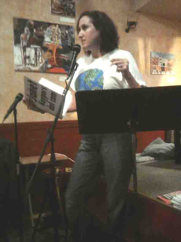 Janet at Cafe Ballou