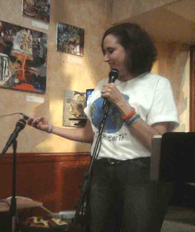 Janet at Cafe Ballou