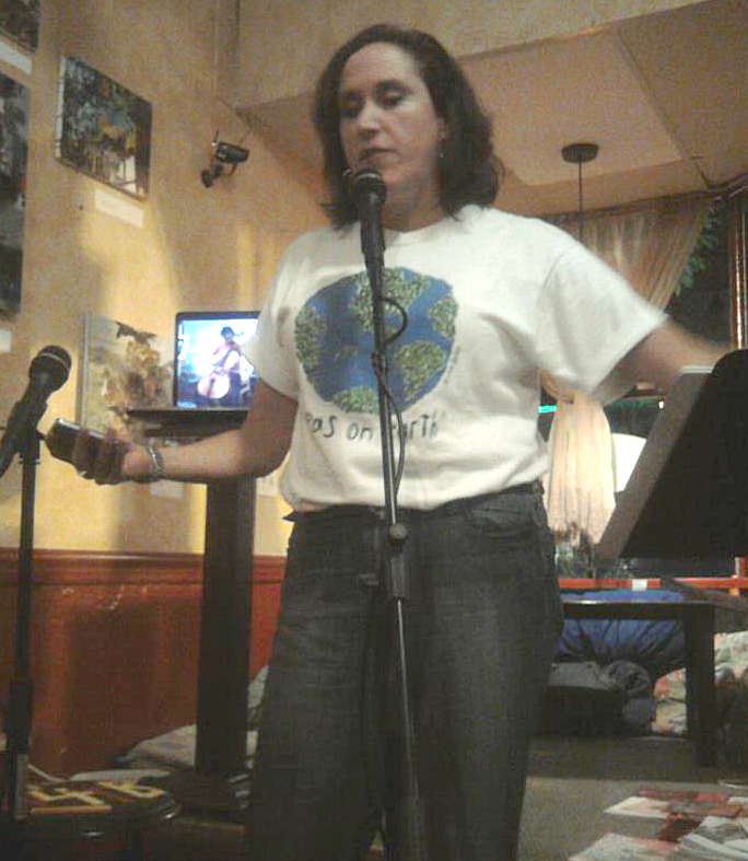 Janet at Cafe Ballou