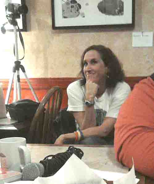 Janet at Cafe Ballou
