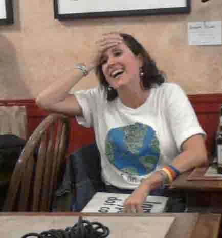 Janet at Cafe Ballou