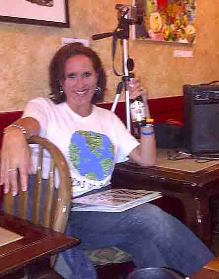 Janet at Cafe Ballou