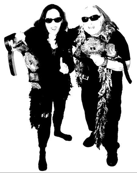Tag Team poets Janet Kuypers and C Ra McGuirt