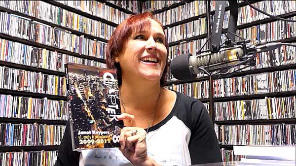 video still form Janet Kuypers interview and poem reafding on WZRD Radio 88.3 FM in Chicago 9/22/18