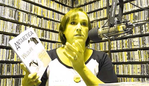 video still form Janet Kuypers interview and poem reafding on WZRD Radio 88.3 FM in Chicago 9/22/18