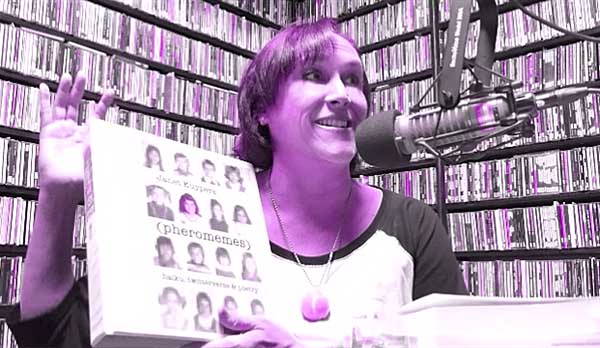 video still form Janet Kuypers interview and poem reafding on WZRD Radio 88.3 FM in Chicago 9/22/18