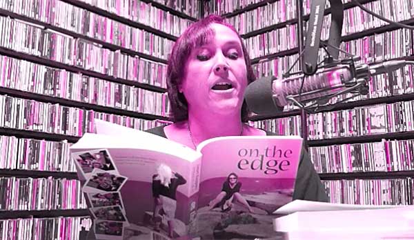 video still form Janet Kuypers interview and poem reafding on WZRD Radio 88.3 FM in Chicago 9/22/18