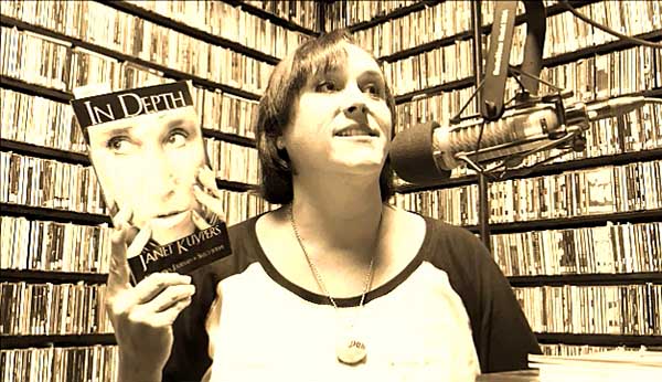 video still form Janet Kuypers interview and poem reafding on WZRD Radio 88.3 FM in Chicago 9/22/18