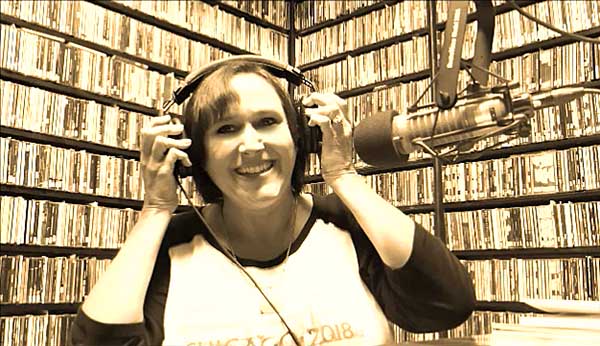 video still form Janet Kuypers interview and poem reafding on WZRD Radio 88.3 FM in Chicago 9/22/18