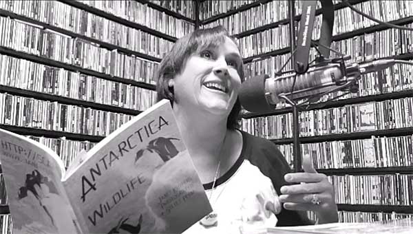 video still form Janet Kuypers interview and poem reafding on WZRD Radio 88.3 FM in Chicago 9/22/18