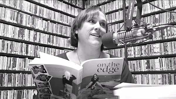 video still form Janet Kuypers interview and poem reafding on WZRD Radio 88.3 FM in Chicago 9/22/18