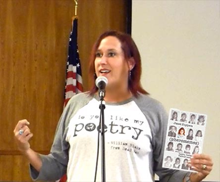 video still from Janet Kuypers feature 8/15/19 at Dripping Springs’ Thirsty Thursday