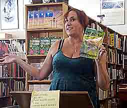 Janet reading from cc&d Not a Trace