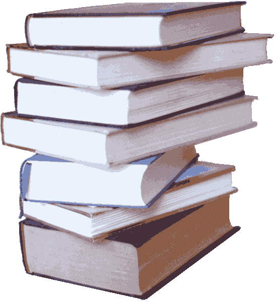 book stack, copyright 2002-2015 Janet Kuypers