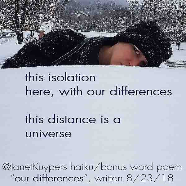 Our Differences, © Janet Kuypers