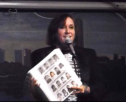 a video still of Janet Kuypers at the Gallery Cab aret 20180925