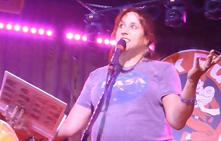 a video still of Janet Kuypers at Spoken and Heard 20190630